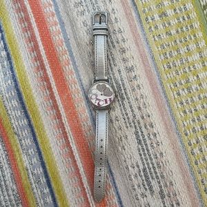 Coach pink heart women’s watch